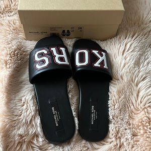 Michael Kors Collection Delphine Runway slides